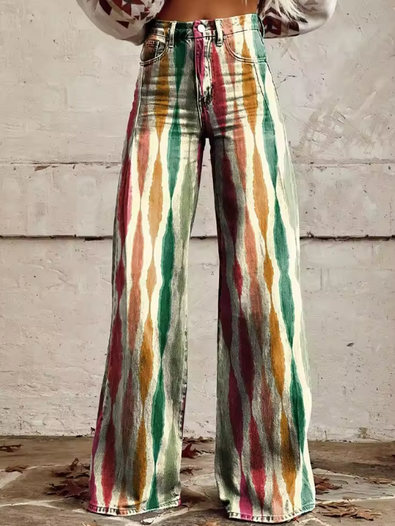 Isabella - Elegante boho-bukser