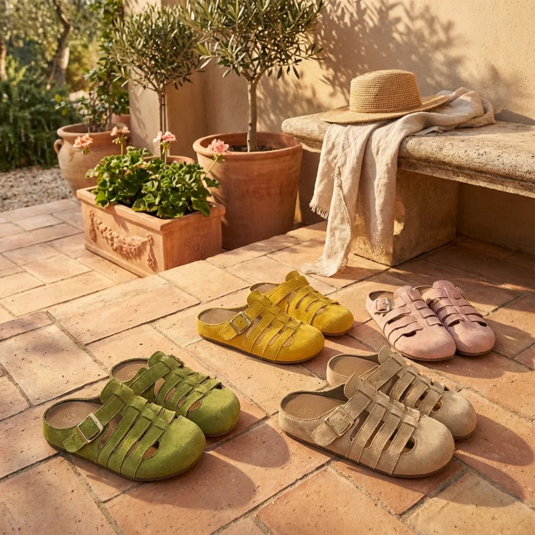 Nathalie | Comfort Slip-On Sandals
