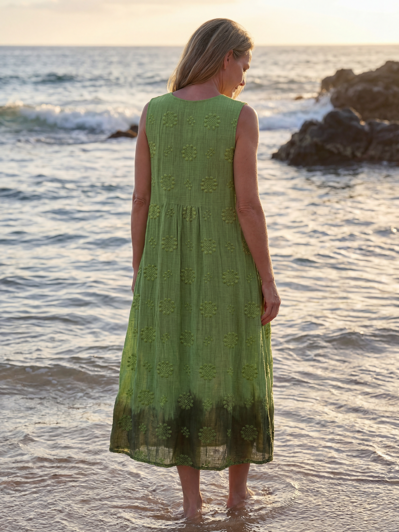 Kapua | Garden Texture Midi-kjole