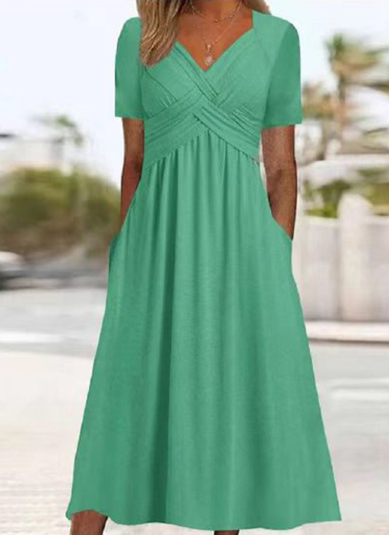 Mila | Stilfuld crossover-kjole