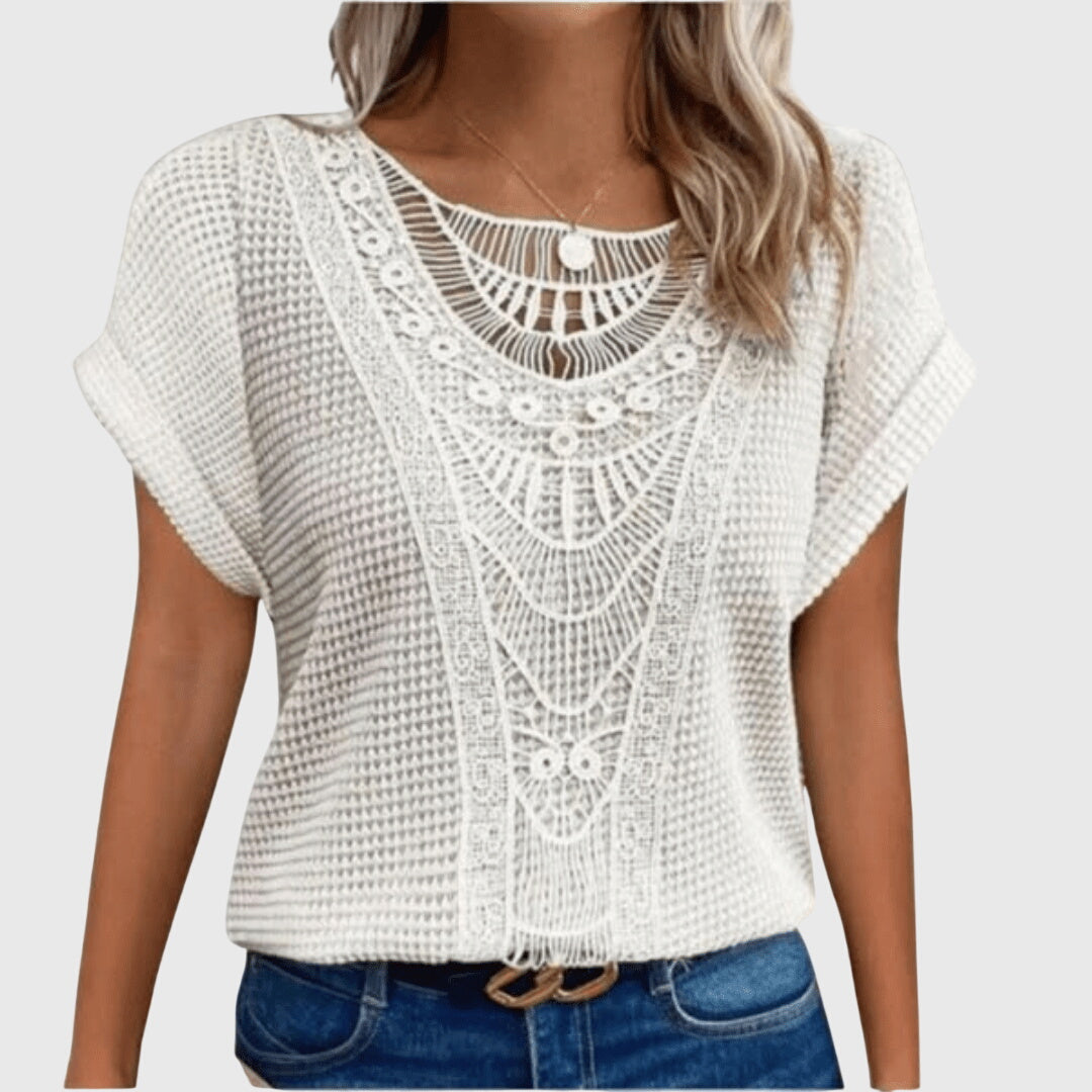 Pearl™ | Elegant Ibiza-stil Bluse