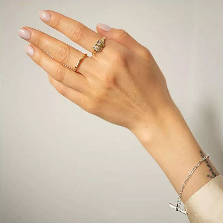 Aurizette | Sunray Ring 18K Guld