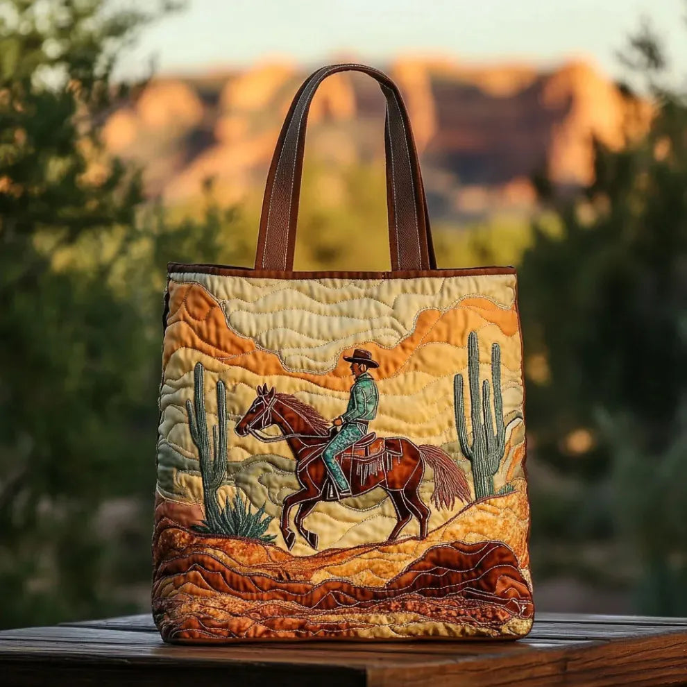 Desert Rider | Handmade Quilted Tote