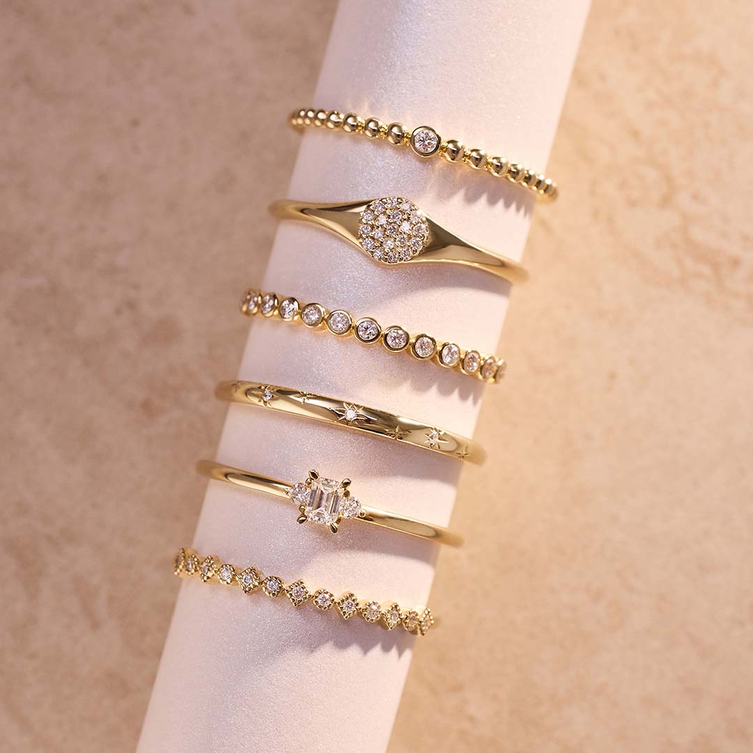 Isavianne | Diamantring 18K guld