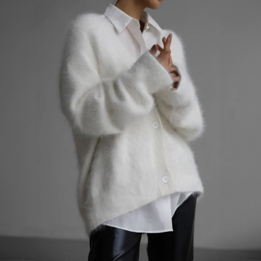Amelia | Cashmere- og nylonløs cardigan