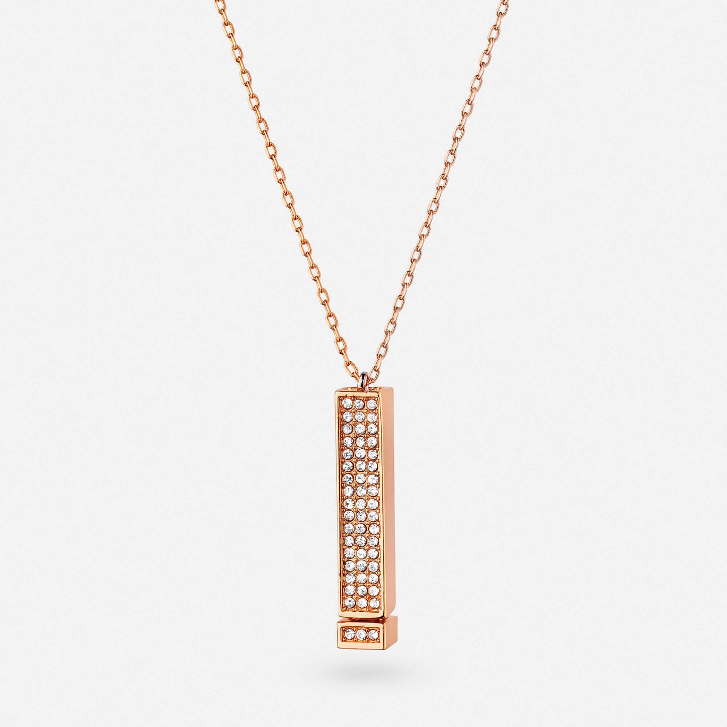 Forever Love Bar Necklace "I Love You"