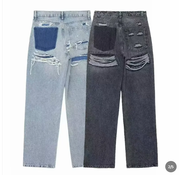 Livia - Vintage revnede jeans