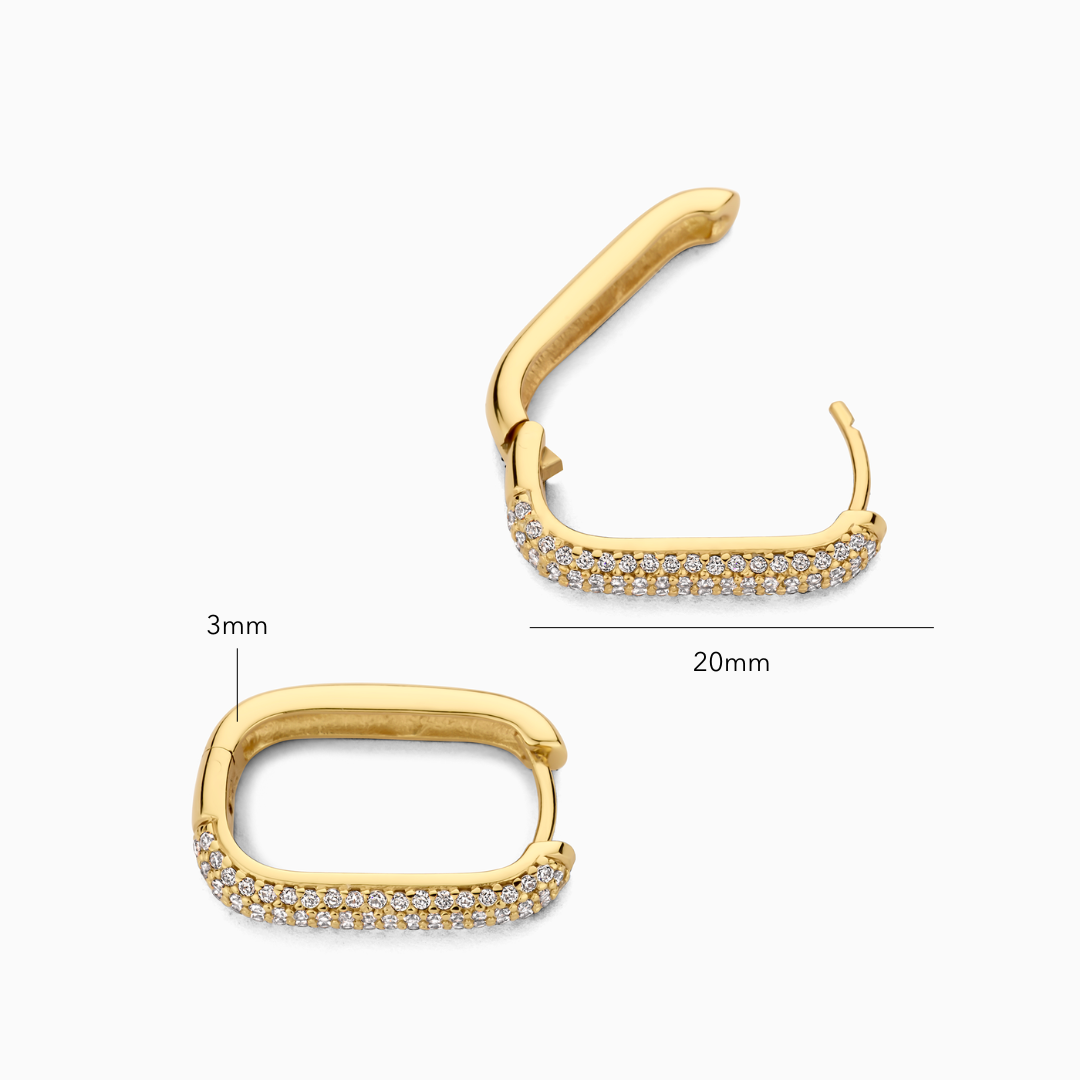 Arizaleth | Øreringe 18k Guld