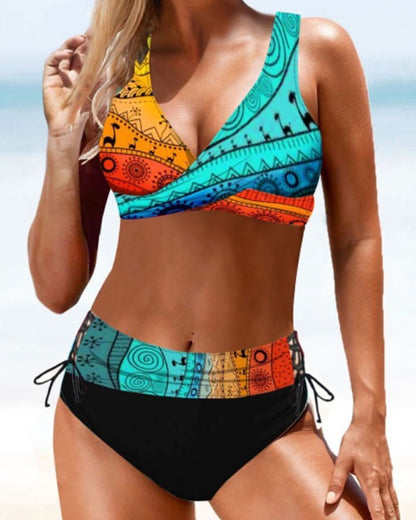 Eva | Bright and Colorful Bikini