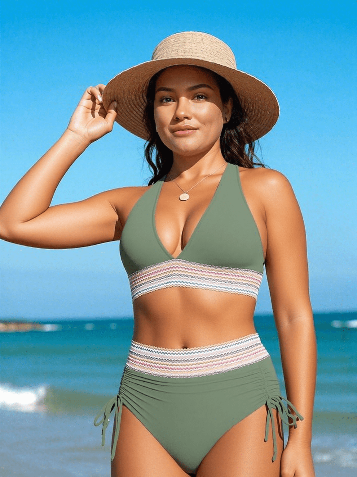 SALENYA™ | BIQUÍNI ESCULTOR ELEGANTE DE CINTURA ALTA
