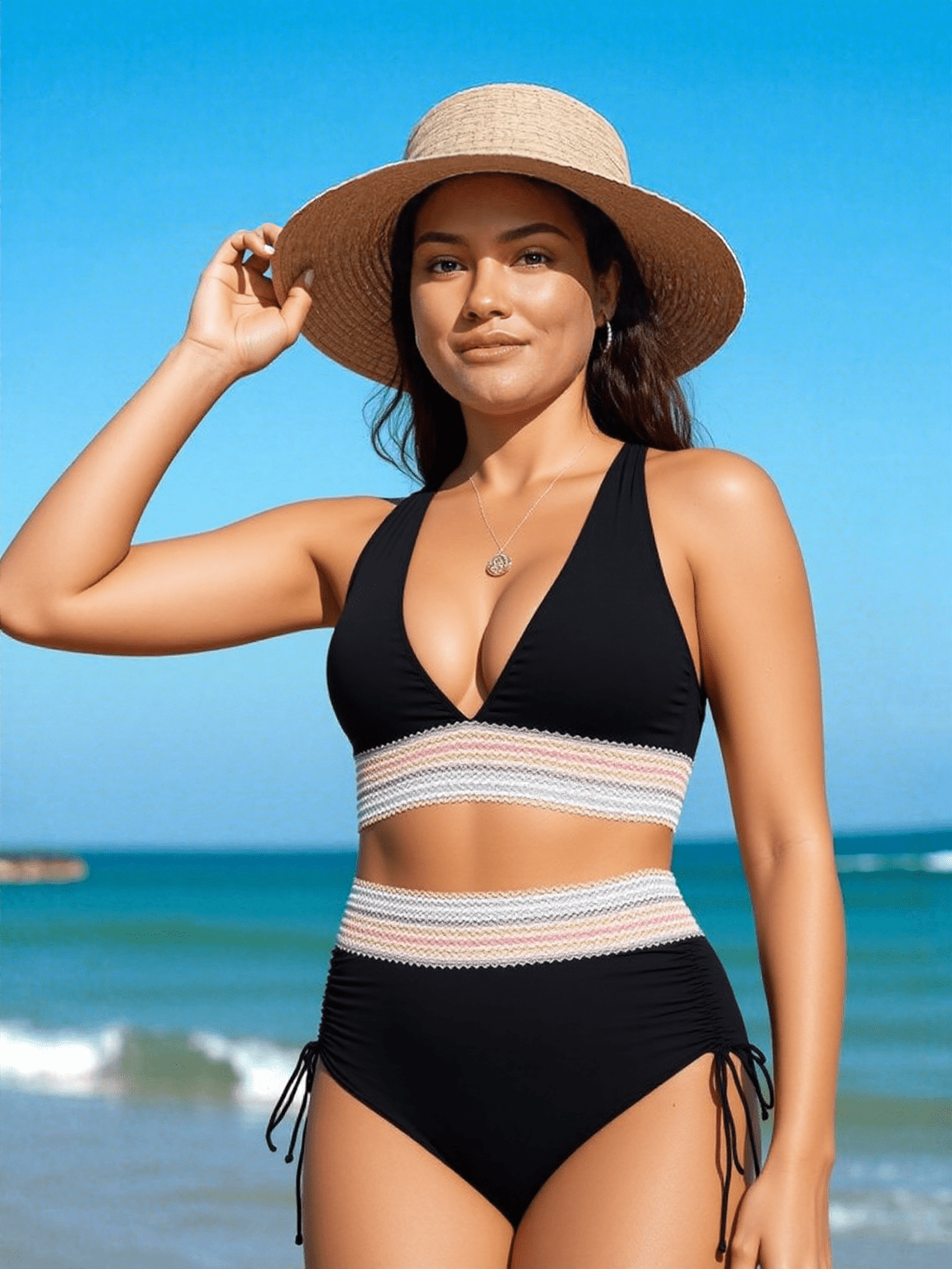 SALENYA™ | BIQUÍNI ESCULTOR ELEGANTE DE CINTURA ALTA