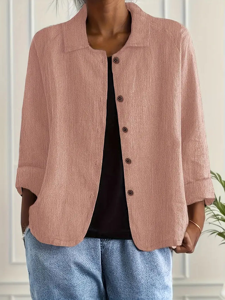 Sofia™ | Blusa Clássica Leve
