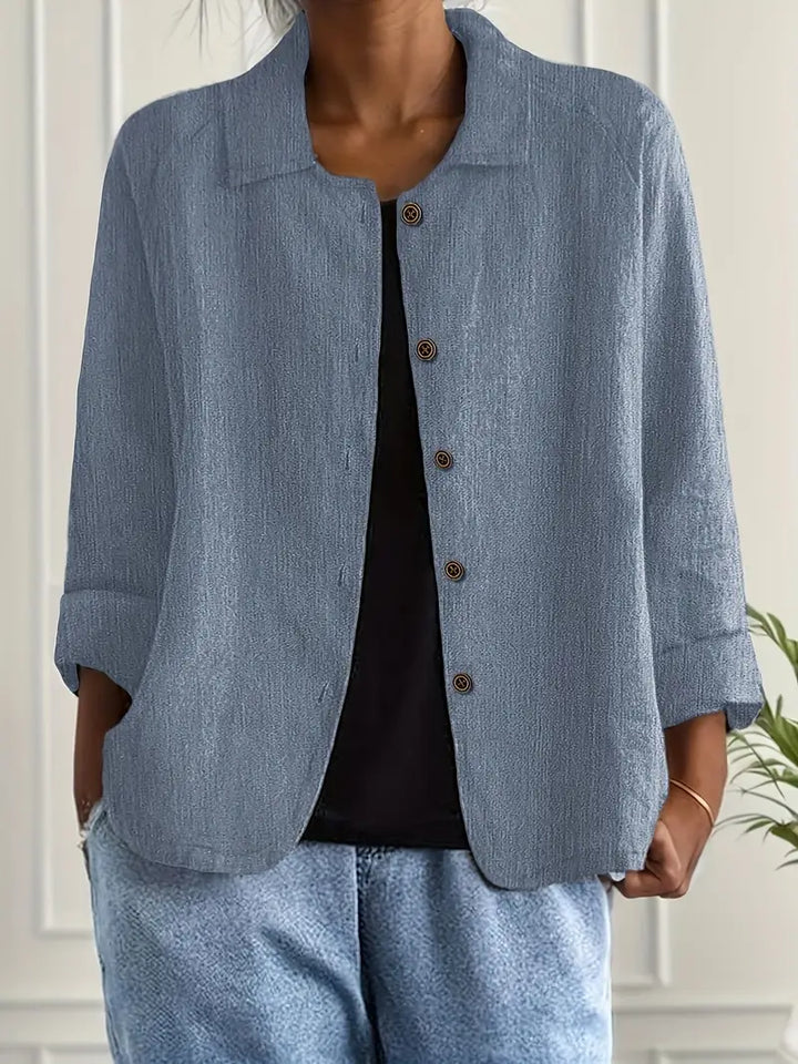 Sofia™ | Blusa Clássica Leve