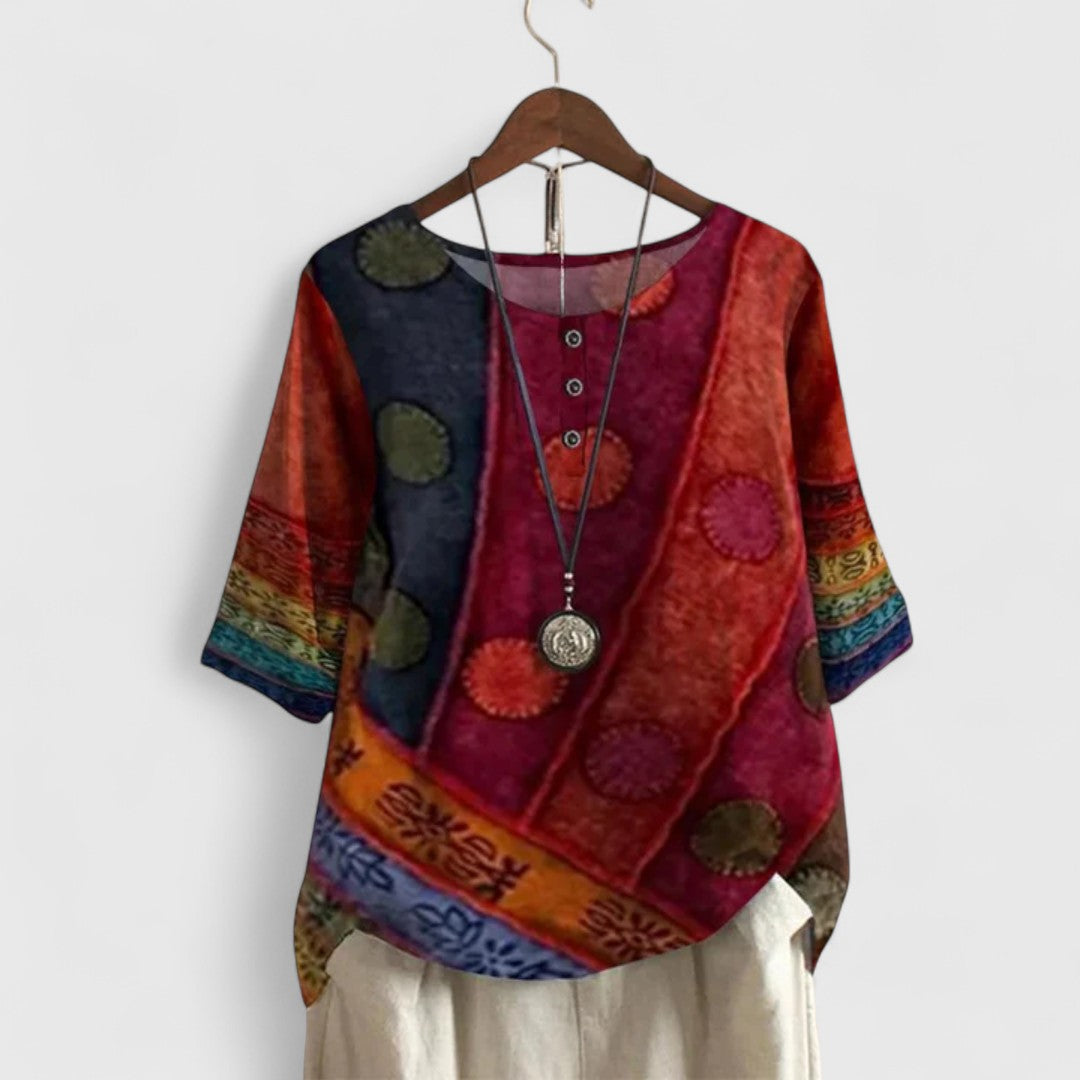 Auralie | Elegant boho-top