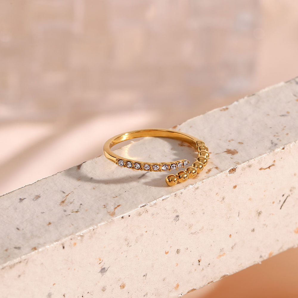 Sereliette | Anel Shine em Ouro 18K