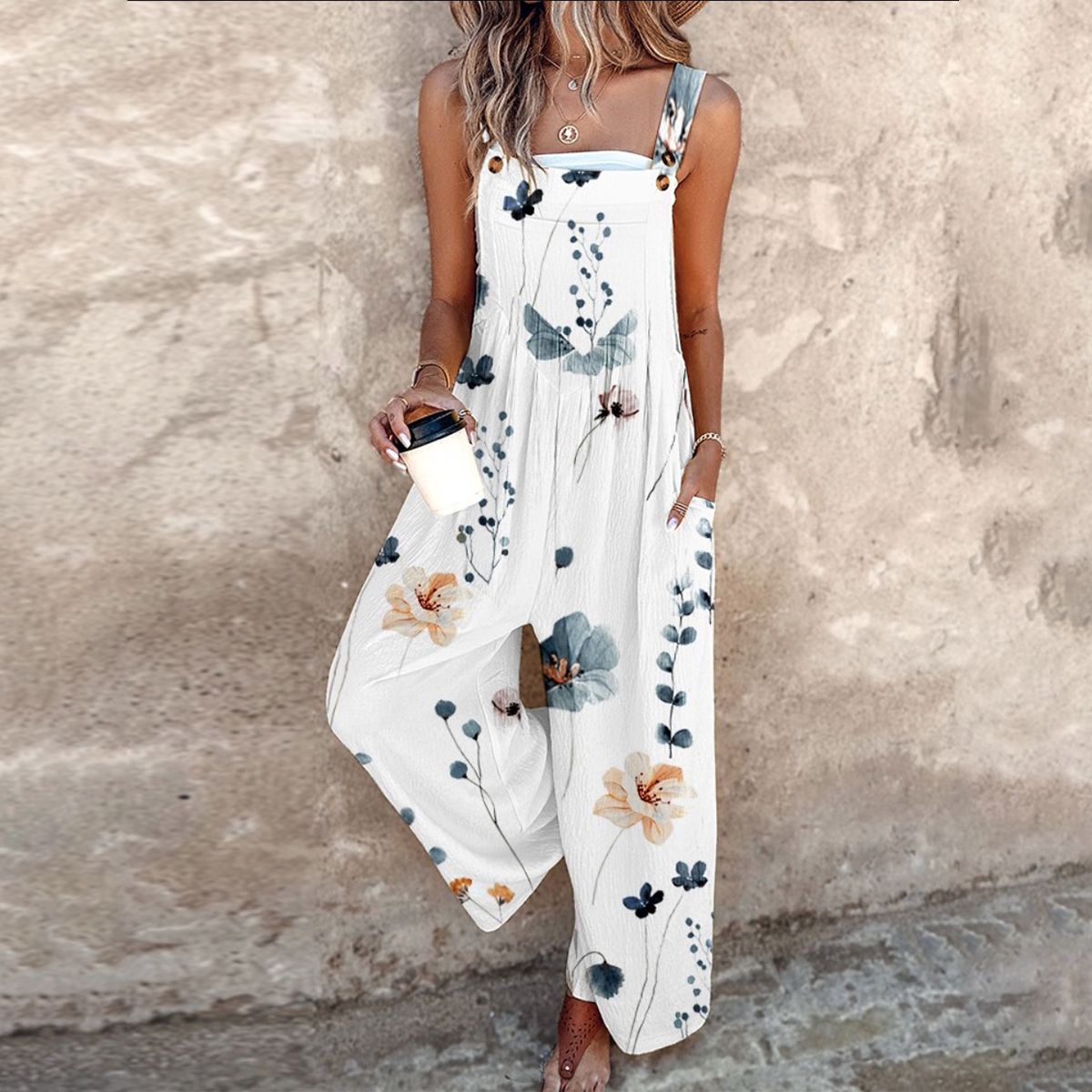 Behagelige overalls med print