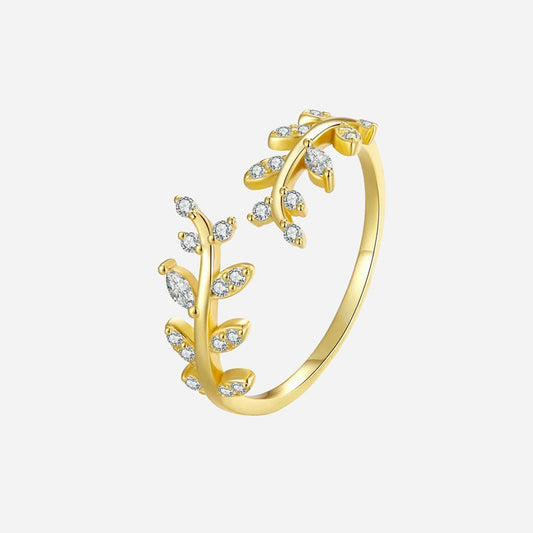 Kaelirisse | Zirconia-ring 18K guld