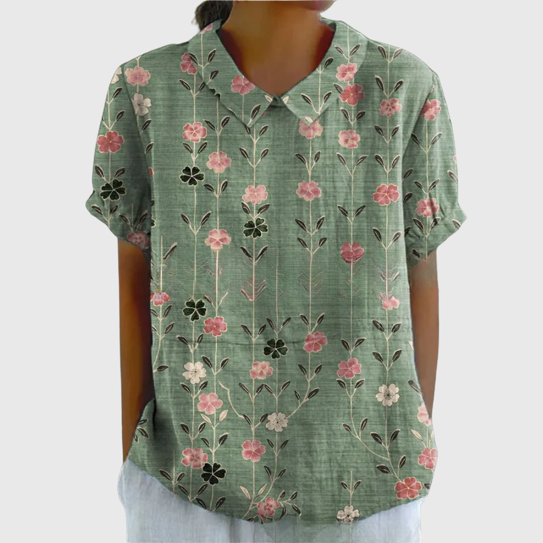 Emma | Blusa Floral para o Dia a Dia