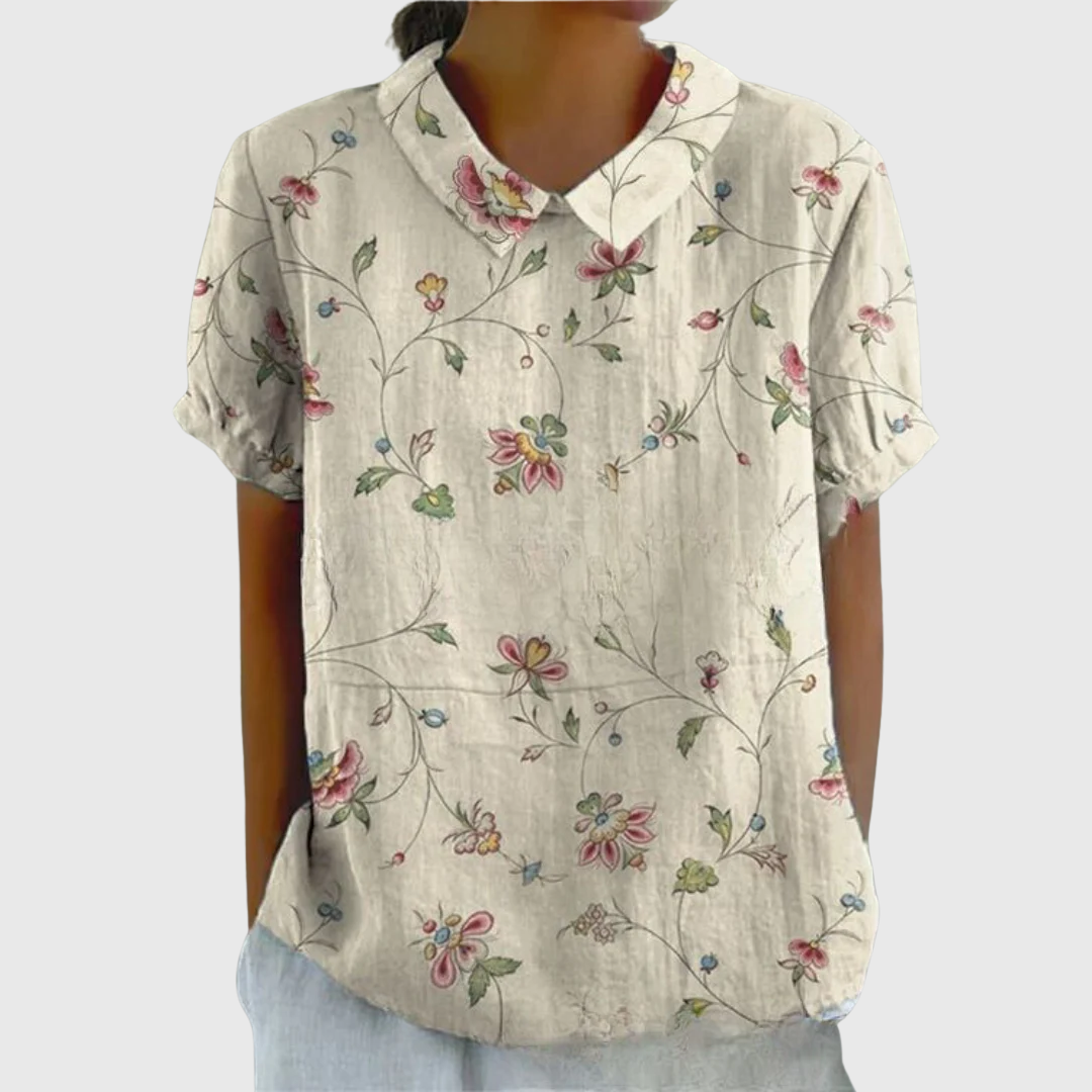 Emma | Blusa Floral para o Dia a Dia