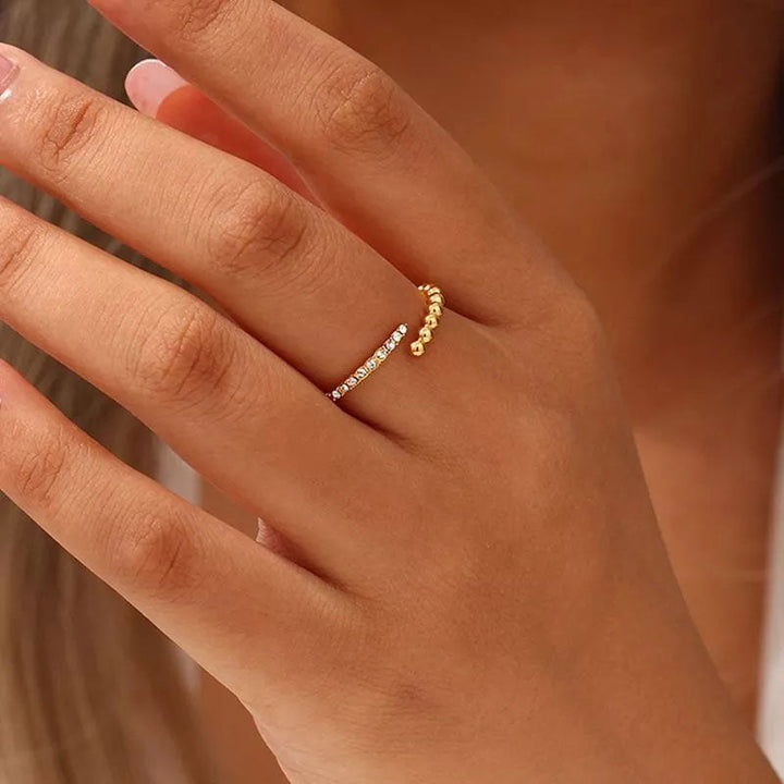 Sereliette | Anel Shine em Ouro 18K