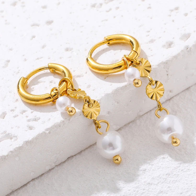 Lyannette | Brincos Sunburst em Ouro 18K