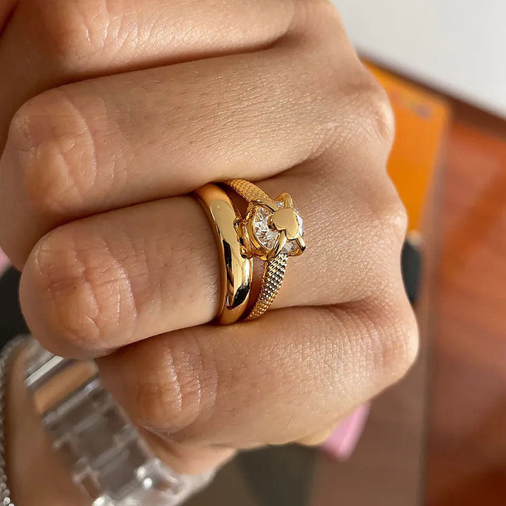 Melaniquee | Anel de Ouro 18K