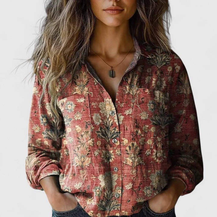 Hayden Delanova | Sofistikeret Bluse