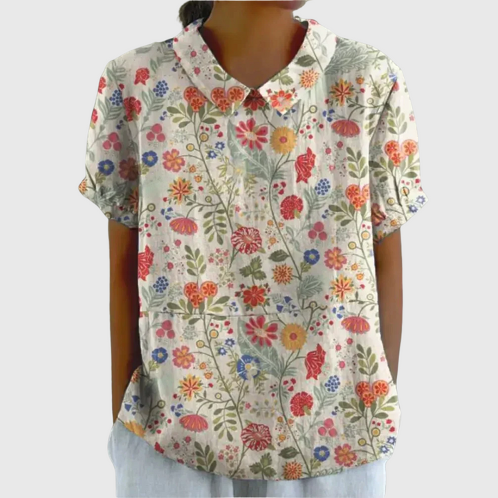 Emma | Floral Everyday Blouse