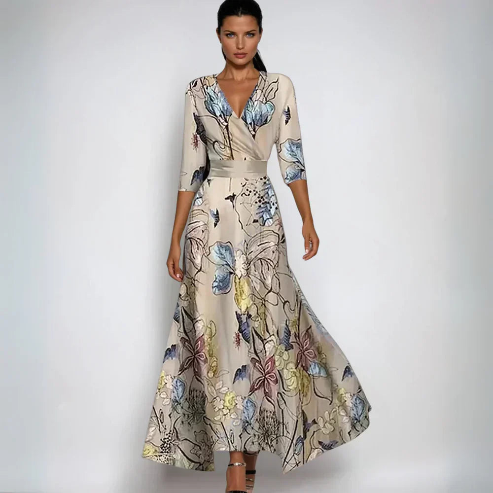 Chloe | Elegant blomsterkjole