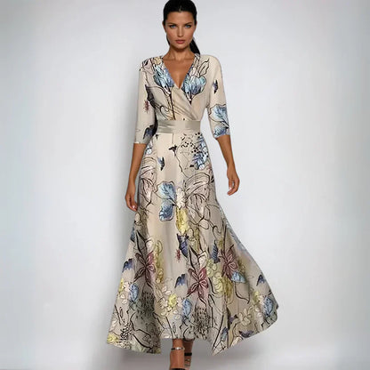 Chloe | Elegant blomsterkjole