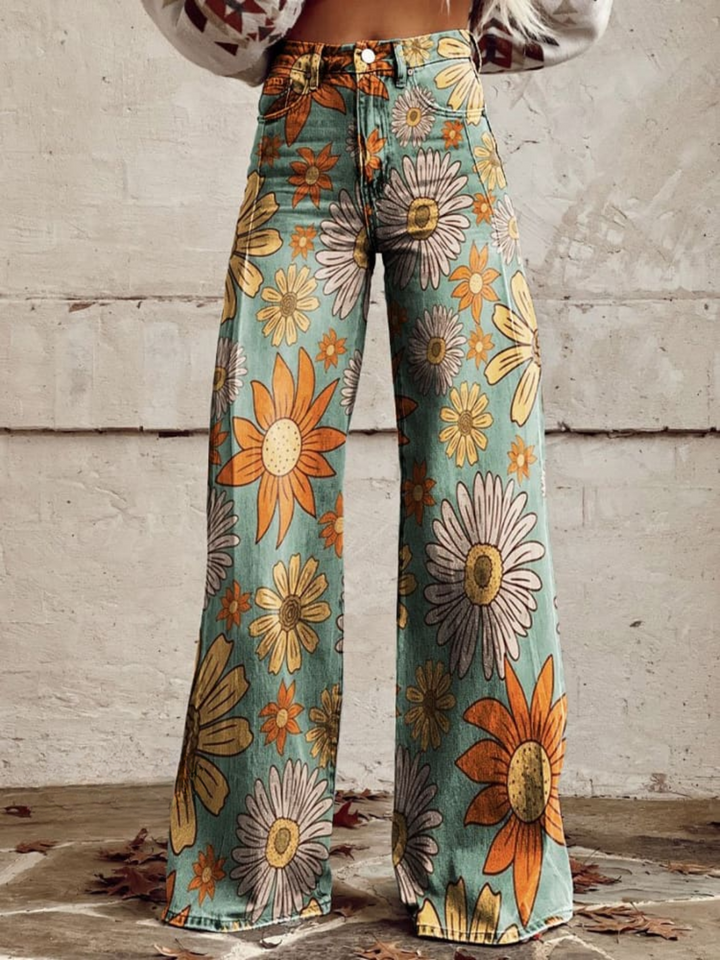 Cirilla - Calça Palazzo Floral