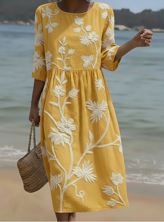 Lauren | Elegant Floral Dress