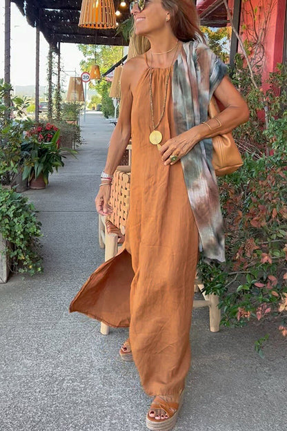 Marina | Halter Maxi Dress