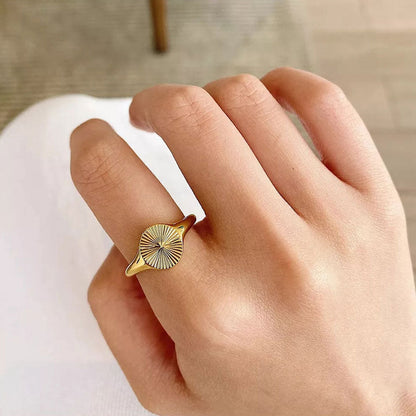 Rizavelle | Sunburst-Ring 18K Gold