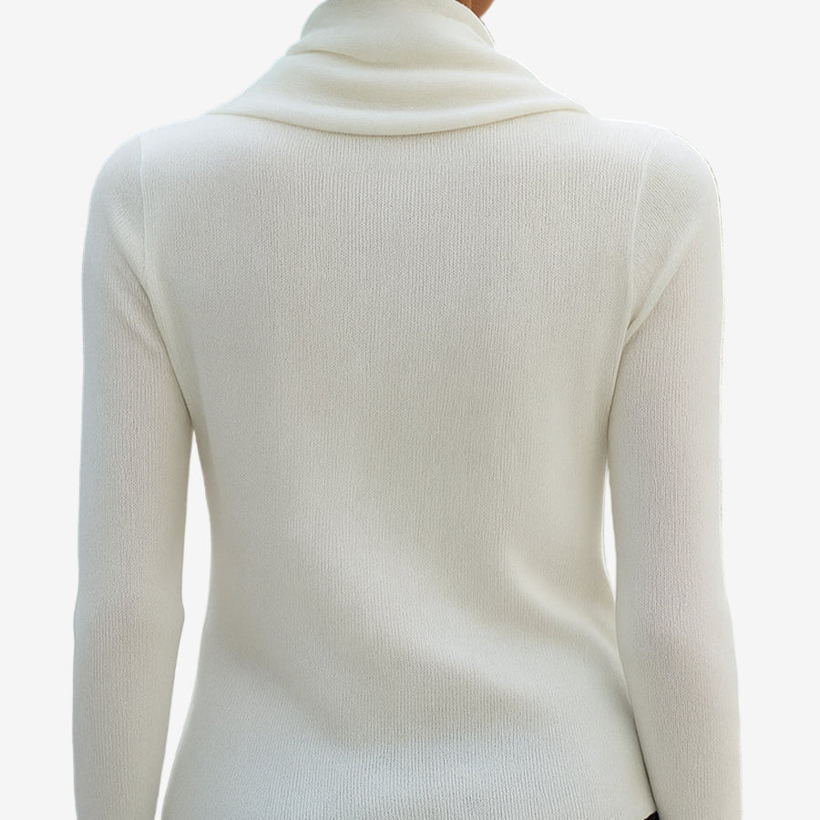 Patricia™ Pullover mit drapiertem Ausschnitt