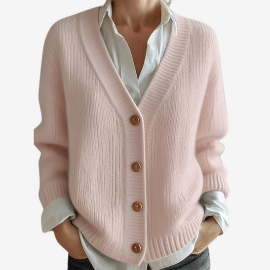 Cardigan suave abotonado Merlin™