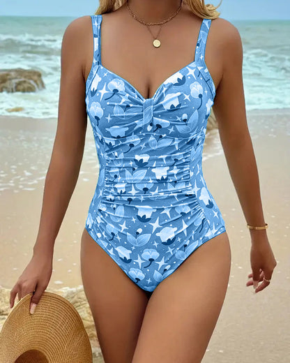 Frida | Maiô com Alças Estampadas
