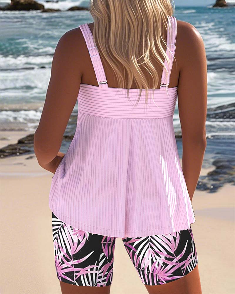 Laluna | Colorful Tankini Set