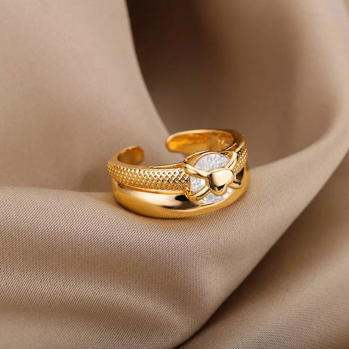 Melaniquee | Anel de Ouro 18K