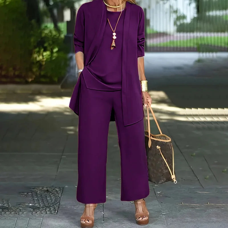 Kaevia | 3 Piece Loose Fit Lounge Set