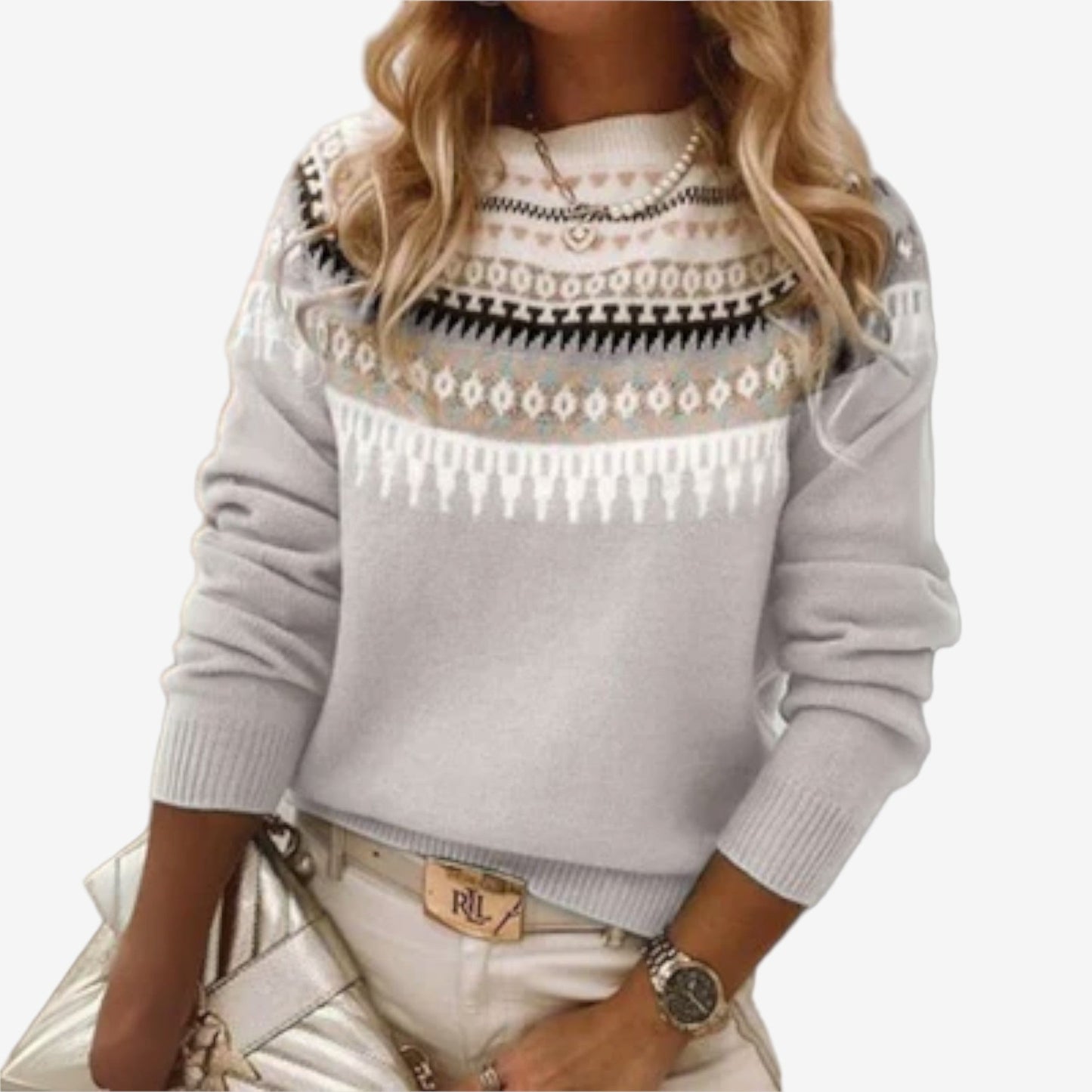 Lina™ Eleganter Strickpullover