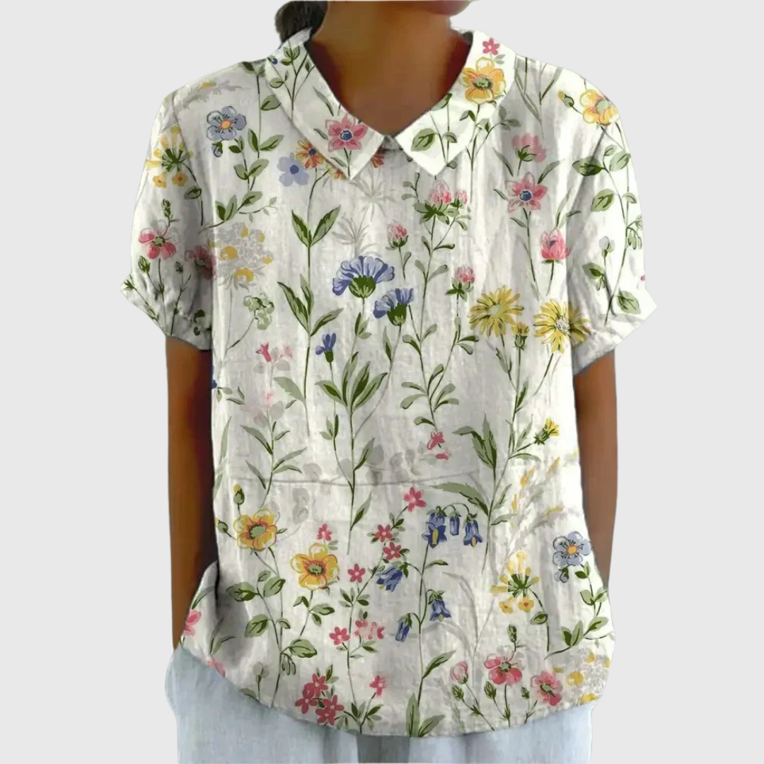 Emma | Blusa Floral para o Dia a Dia