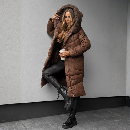 Tahlia – Quilted Coat with Hood