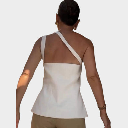 Moderne asymmetrisk top med én skulder