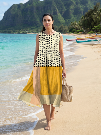 Hugo | Vestido Midi Garden Dot