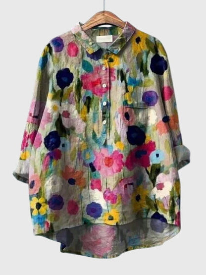 Valeria™ - Blusa com Estampa Floral
