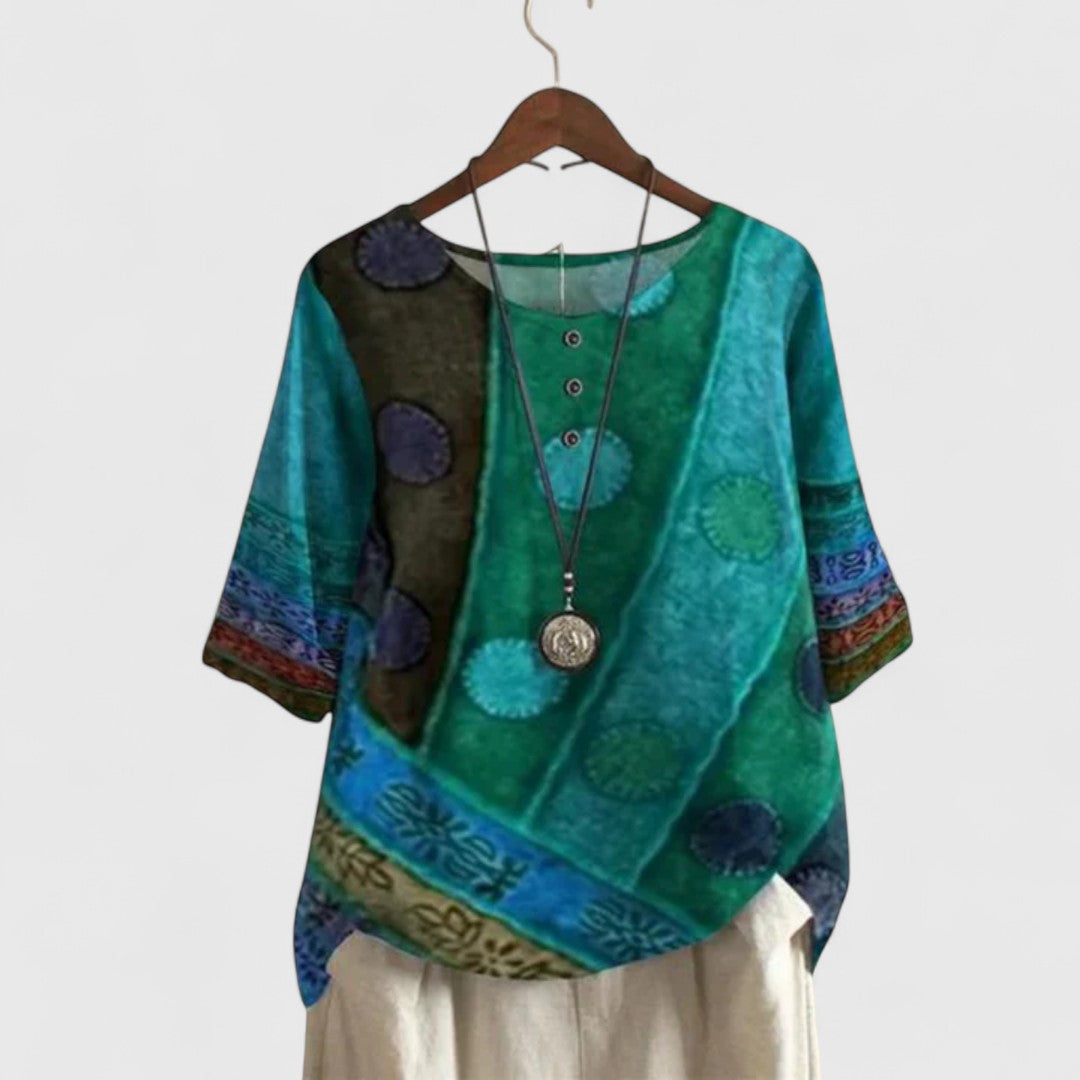 Auralie | Elegant boho-top