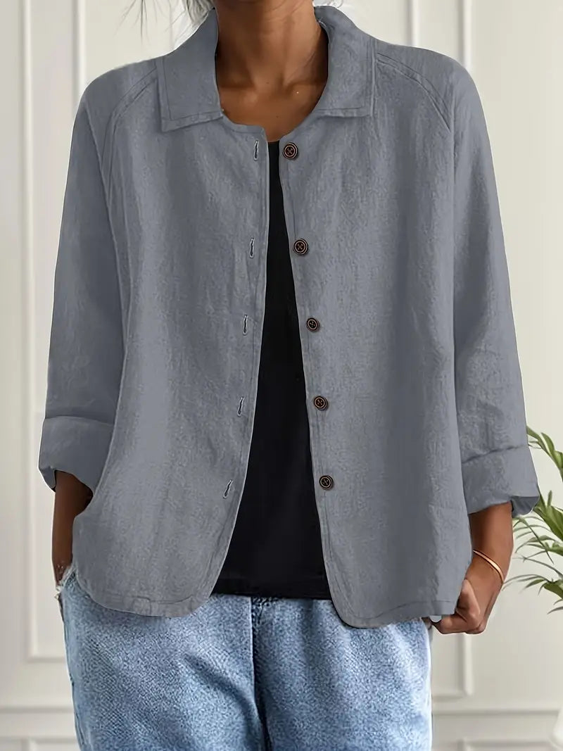 Sofia™ | Blusa Clássica Leve