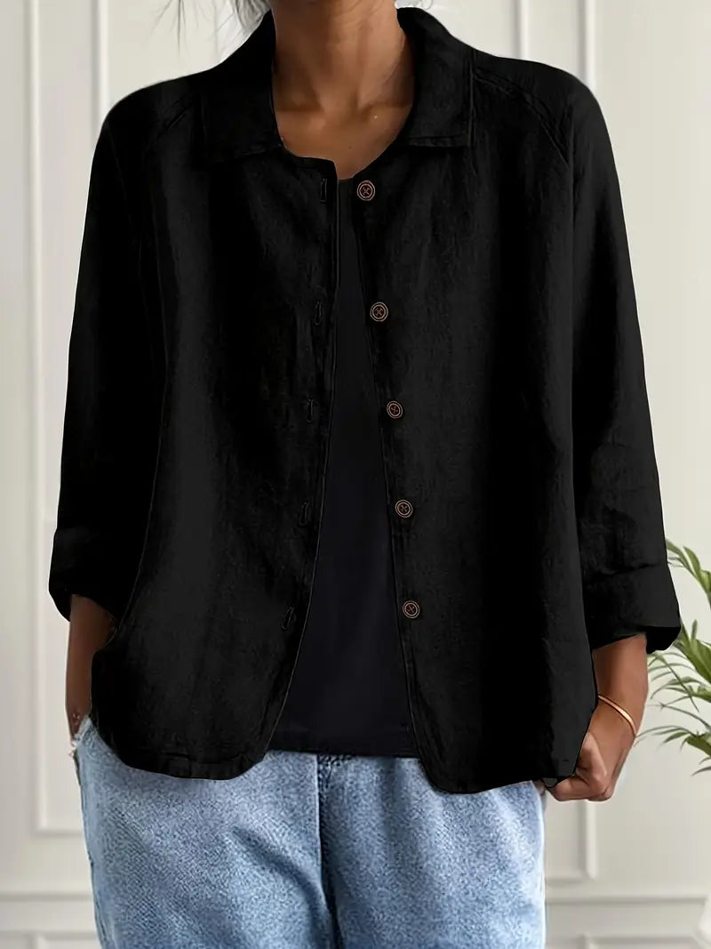 Sofia™ | Blusa Clássica Leve