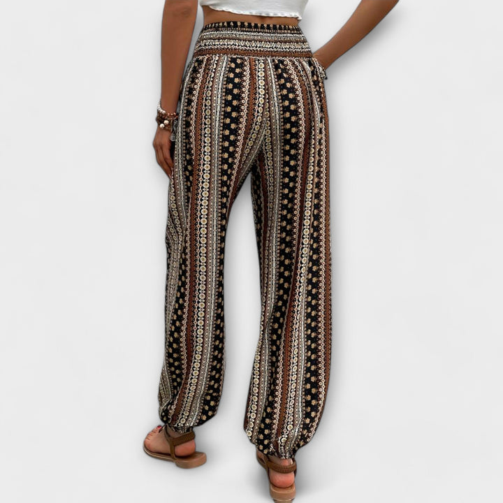 Scarlett - Calça com Estampa Étnica
